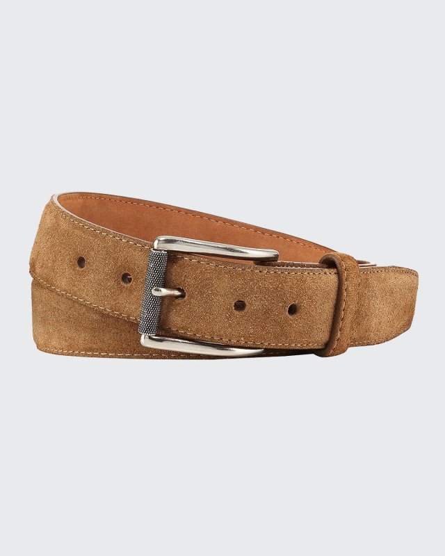 Men's Suede Belt